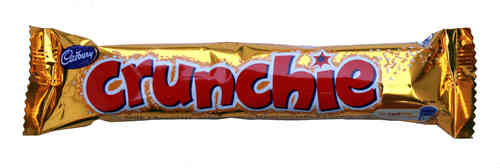 Cadbury Crunchie Schokoriegel, 40g