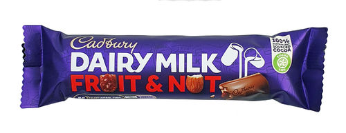 Cadbury Fruit & Nut Chocolate Bar, 49g