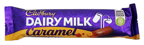 Cadbury Dairy Milk Caramel Chocolate Bar, 45g