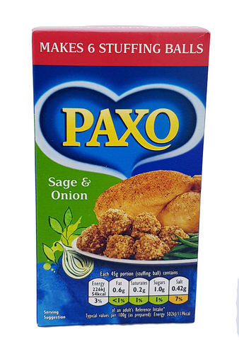 Paxo Sage & Onion Stuffing Mix, 85g