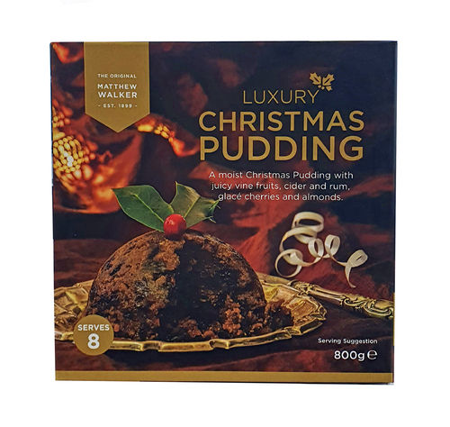 Matthew Walker Luxury Christmas Pudding 800g
