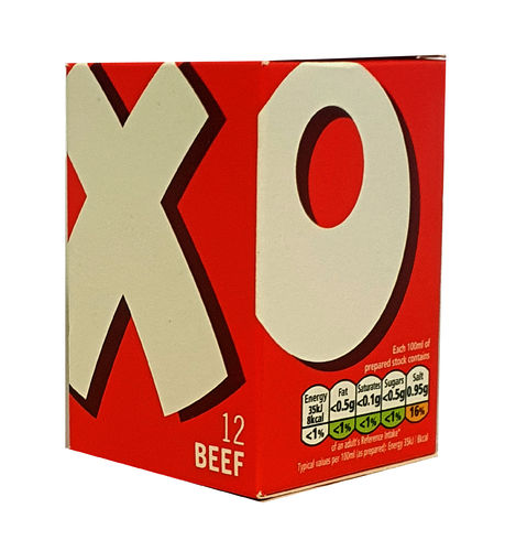 Oxo Beef Cubes, Rinderbrühwürfel, 12 Stück, 71g