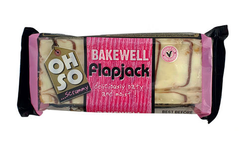 Oh So Scrummy Bakewell Flapjack, 110g