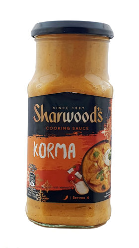 Sharwood's Mild Korma Curry Sauce, milde Currysoße, 420g