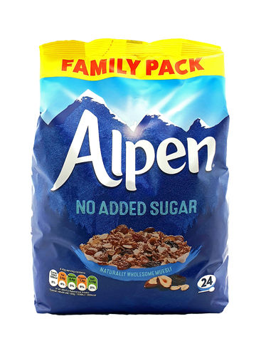 Alpen Swiss Recipe Muesli No Added Sugar, 1,1kg