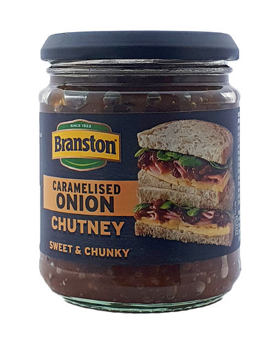 Branston Caramelised Onion Chutney, Chutney mit karamellisierten Zwiebeln, 290g