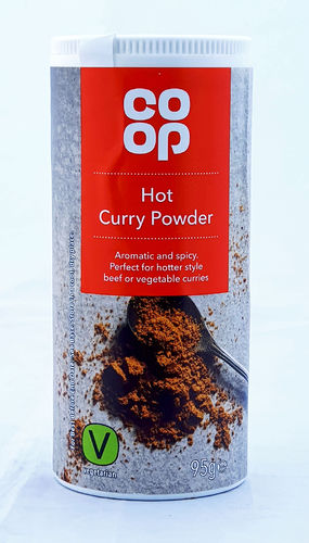 Co-op Hot Curry Powder, Scharfes Currypulver, 95g