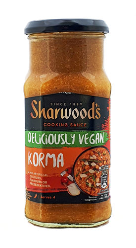 Sharwood's Deliciously Vegan Korma Cooking Sauce, 420g