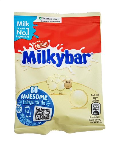 Nestle Milkybar White Chocolate Buttons Bag 30g