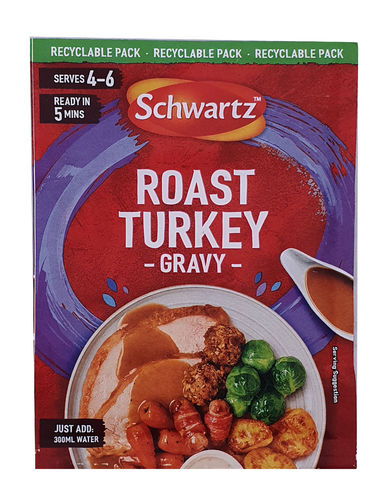 Schwartz Roast Turkey Gravy Mix, Bratensoßenmischung, 25g