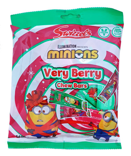Swizzels Minions Very Berry Chew Bag, 140g