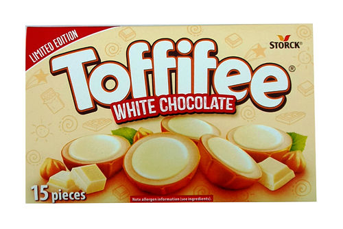 Toffifee Limited Edition White Chocolate 15 Pieces 125g