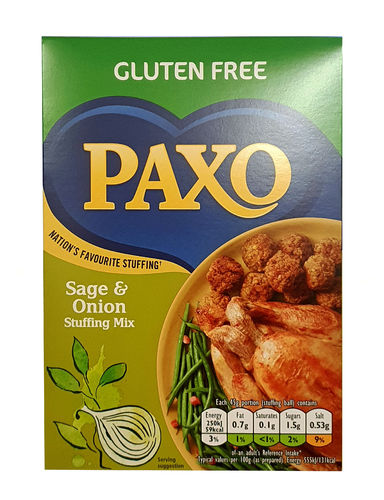 Paxo Gluten Free Sage And Onion Stuffing Mix, 150g