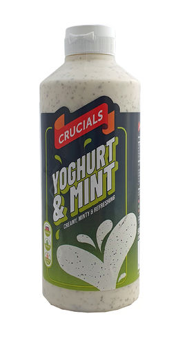 Crucials Yoghurt & Mint Sauce, Dressing, Dip 500ml