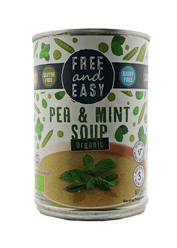 Free and Easy Organic Pea & Mint Soup 400g