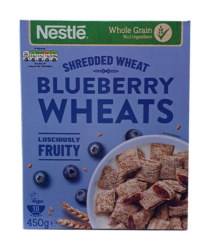 Nestle Shredded Wheat Blueberry Wheats 450g
